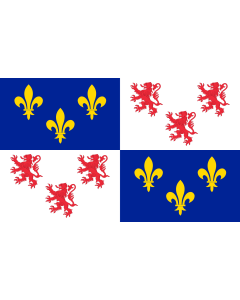 Flag: Picardy |  landscape flag | 0.135m² | 1.5sqft | 30x45cm | 1x1.5foot 