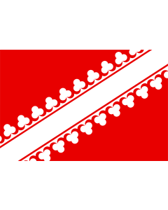 Bandiera: Basse-Alsace | French province of Basse-Alsace | Bassa Alsàcia | bandiera paesaggio | 2,16&nbsp;m² | 120&nbsp;×&nbsp;180&nbsp;cm 