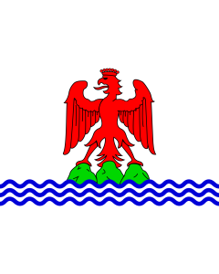 Flag: County of Nice in France |  landscape flag | 1.35m² | 14.5sqft | 90x150cm | 3x5ft 