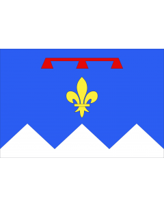 Flag: Alpes-de-Haute-Provence |  landscape flag | 2.16m² | 23sqft | 120x180cm | 4x6ft 