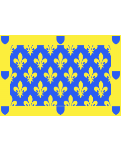 Flag: Ardèche |  landscape flag | 0.06m² | 0.65sqft | 20x30cm | 8x12in 