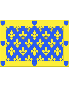 Bandiera: Fr département Ardèche | Ardèche | Département de l Ardèche | bandiera paesaggio | 2,16 m² | 120 × 180 cm