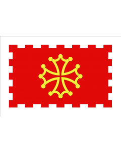Flag: Aude |  landscape flag | 2.16m² | 23sqft | 120x180cm | 4x6ft 