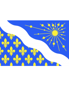 Flag: Essonne |  landscape flag | 2.16m² | 23sqft | 120x180cm | 4x6ft 