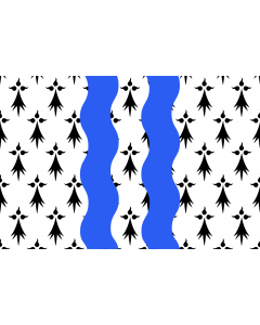 Flag: Ille-et-Vilaine |  landscape flag | 2.16m² | 23sqft | 120x180cm | 4x6ft 