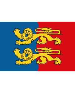 Flag: Manche |  landscape flag | 1.35m² | 14.5sqft | 90x150cm | 3x5ft 