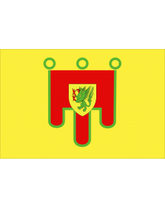 Flag: Puy-de-Dôme |  landscape flag | 2.16m² | 23sqft | 120x180cm | 4x6ft 