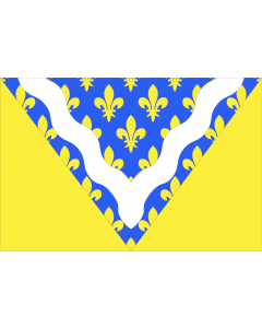 Flag: Non-official flag of Val-de-Marne |  landscape flag | 2.16m² | 23sqft | 120x180cm | 4x6ft 