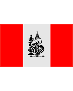 Flag: Commun NC | Proposition de drapeau commun pour la Nouvelle-Caledonie |  landscape flag | 1.35m² | 14.5sqft | 90x150cm | 3x5ft 