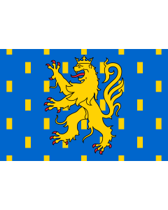 Flag: Franche-Comté |  landscape flag | 2.16m² | 23sqft | 120x180cm | 4x6ft 