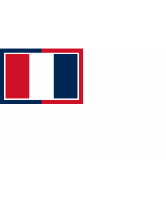 Flag: French navy during the Revolution |  landscape flag | 2.16m² | 23sqft | 120x180cm | 4x6ft 