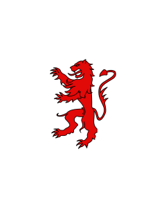Flag: Department of Gers |  landscape flag | 0.06m² | 0.65sqft | 20x30cm | 8x12in 