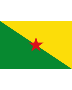 Bandiera: Independentista Guyana | Moviments Independentistes Guyana | bandiera paesaggio | 2,16&nbsp;m² | 120&nbsp;×&nbsp;180&nbsp;cm 