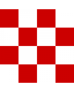 Flag: Kingdom of Tahuata from 1837 to 1842. In the Marquesas Islands |  2.16m² | 23sqft | 150x150cm | 60x60inch 