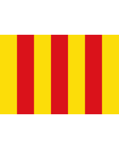 Flag: French municipality Langon, Gironde department |  landscape flag | 2.16m² | 23sqft | 120x180cm | 4x6ft 