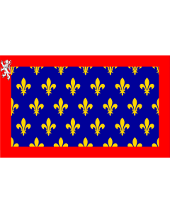 Flag: Region Maine in France |  landscape flag | 1.35m² | 14.5sqft | 90x150cm | 3x5ft 