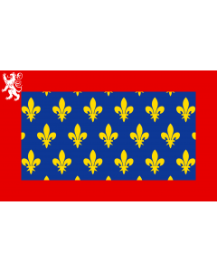 Flag: French Province of Maine |  landscape flag | 2.16m² | 23sqft | 120x180cm | 4x6ft 