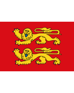 Flag: Normandy |  landscape flag | 0.06m² | 0.65sqft | 20x30cm | 8x12in 