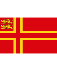 Flag: Normandy,  of Falaise |  landscape flag | 0.06m² | 0.65sqft | 20x30cm | 8x12in 