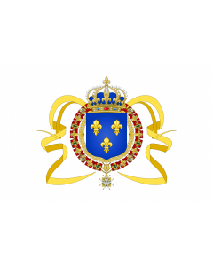 Flag: Pavillon LouisXIV |  landscape flag | 2.16m² | 23sqft | 120x180cm | 4x6ft 
