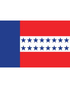 Flag: Tuamotu Archipelago, part of French Polynesia | landscape flag | 1.35m² | 14.5sqft | 90x150cm | 3x5ft