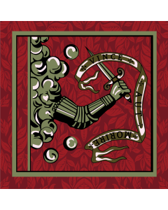 Flag: Bedford |  1.5m² | 16sqft | 120x120cm | 50x50inch 