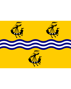 Flag: Eilean Siar |  landscape flag | 2.16m² | 23sqft | 120x180cm | 4x6ft 