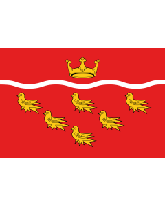 Flag: East Sussex |  landscape flag | 0.06m² | 0.65sqft | 20x30cm | 8x12in 