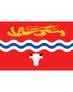 Flag: Herefordshire |  landscape flag | 0.06m² | 0.65sqft | 20x30cm | 8x12in 