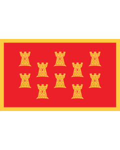 Flag: Manchester |  landscape flag | 2.4m² | 26sqft | 120x200cm | 4x7ft 