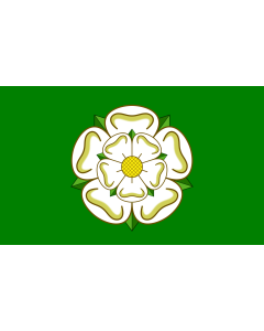 Flag: North Yorkshire |  landscape flag | 1.35m² | 14.5sqft | 90x150cm | 3x5ft 