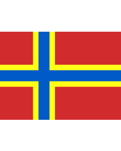 Flag: Orkney |  landscape flag | 2.4m² | 26sqft | 130x180cm | 50x70inch 