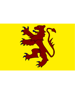 Flag: Powys |  landscape flag | 2.4m² | 26sqft | 120x200cm | 4x7ft 