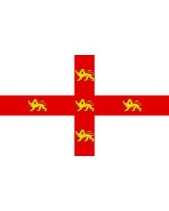 Flag: York |  landscape flag | 1.35m² | 14.5sqft | 90x150cm | 3x5ft 
