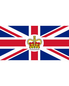 Bandera: British Consular Ensign |  bandera paisaje | 0.135m² | 25x50cm 