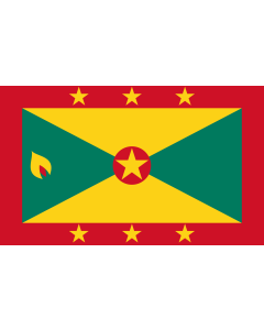 Table-Flag / Desk-Flag: Grenada 15x25cm