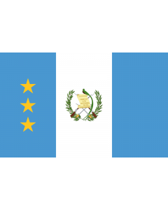 Flag: President of the Supreme Court of Justice of Guatemala | President of the Guatemalan Congress |  landscape flag | 0.06m² | 0.65sqft | 20x30cm | 8x12in 