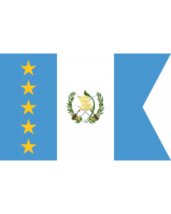 Flag: Vice-President of Guatemala | Vice-presidential flag of Guatemala |  landscape flag | 0.06m² | 0.65sqft | 20x30cm | 8x12in 