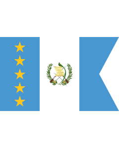 Bandera: Vice-President of Guatemala | Vice-presidential flag of Guatemala |  bandera paisaje | 1.35m² | 90x150cm 