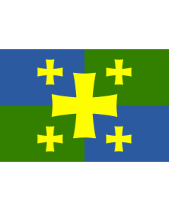 Flag: Kutaisi, Georgia |  landscape flag | 2.16m² | 23sqft | 120x180cm | 4x6ft 
