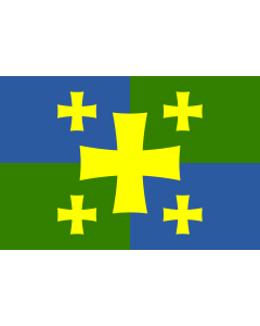 Bandera de  Kutaisi, Georgia | Флаг города Кутаиси, Грузия |  bandera horizontal | 2.16m² | 120x180cm 