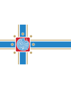 Bandera de  Tbilisi | Tbilisi City | Miasta Tbilisi | თბილისის გერბი |  bandera horizontal | 2.16m² | 120x180cm 