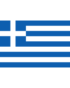 Flag: Greece |  landscape flag | 2.16m² | 23sqft | 120x180cm | 4x6ft 