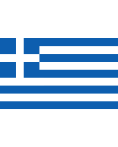 Table-Flag / Desk-Flag: Greece 15x25cm
