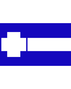 Flagge: Large , verwendet im griechischen Teil von Thrakien  inoffiziell  |  Querformat Fahne | 1.35m² | 90x150cm 