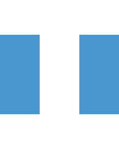 Bandera: Guatemala |  bandera paisaje | 0.24m² | 40x60cm 