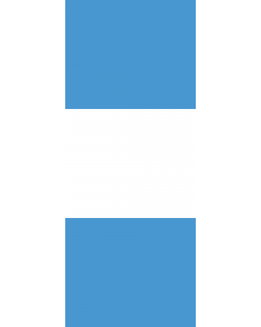 Flag: Guatemala |  portrait flag | 3.5m² | 38sqft | 300x120cm | 10x4ft 