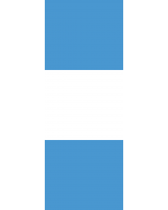 Drapeau: Guatemala |  portrait flag | 6m² | 400x150cm 