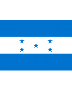 Flagge: Small Honduras  |  Querformat Fahne | 0.7m² | 70x100cm 