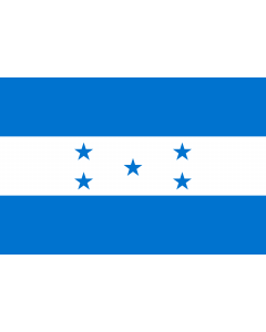 Flag: Honduras |  landscape flag | 2.16m² | 23sqft | 120x180cm | 4x6ft 